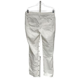 Prana Women's White Ankle Jeans - Size 8