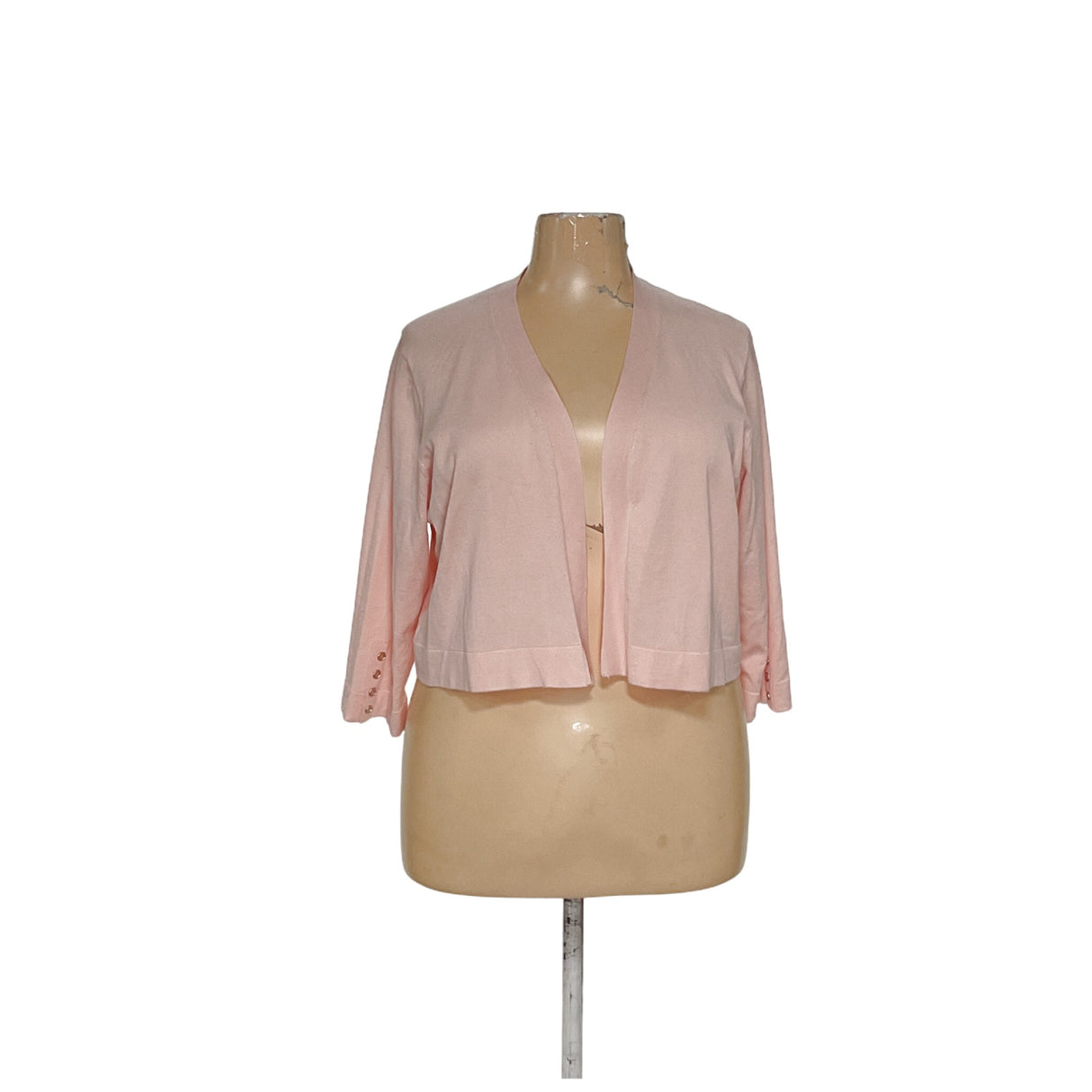 Tommy Hilfiger Pink Plus Size Shrug