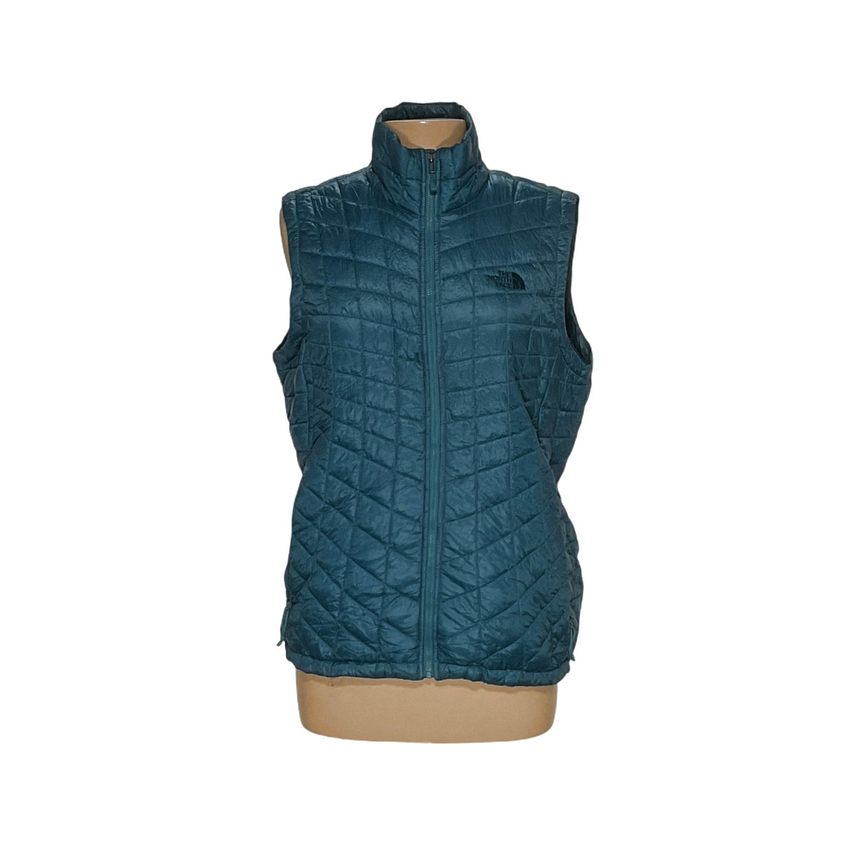 The North Face Blue Quilted Vest - Women's Size L