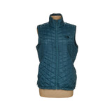 The North Face Blue Quilted Vest - Women's Size L