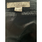 LOFT Multicolor A-Line Skirt 6P