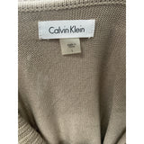 Calvin Klein Cream Sweater Dress - Size L