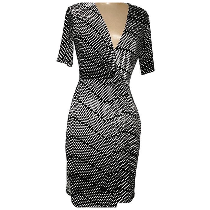 BR Multicolor Sheath Dress (XS) - Women's Midi