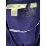 Chico's Purple Knit Blouse Size S