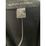 Banana Republic Black Flannel Blouse L