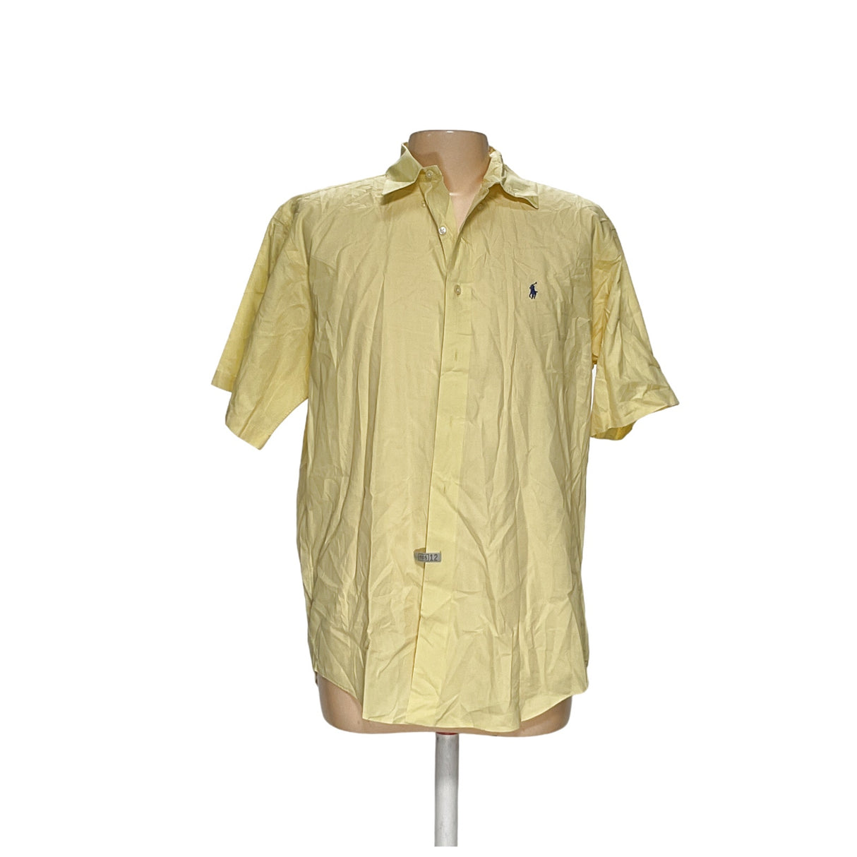 Ralph Lauren Men's Yellow Button-Up Shirt