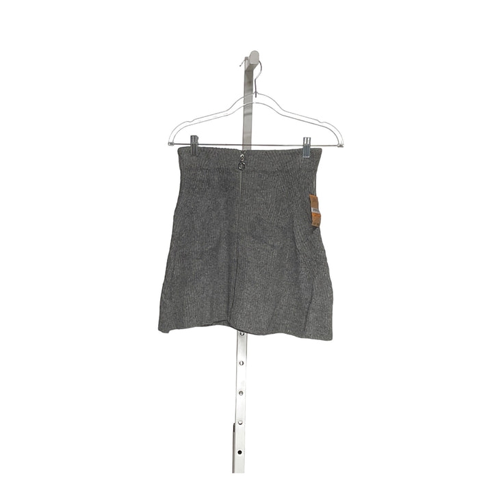 Rachel Roy Gray Wool Mini Skirt - Women's Size S