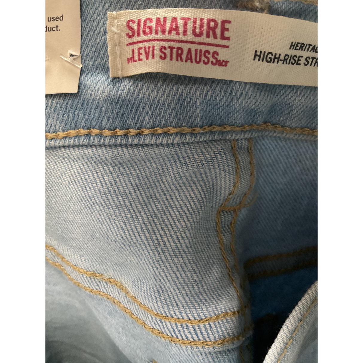 Levi's Blue Straight Jeans size 6