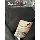 Fashion Nova Blue Rayon Blouse (M)