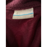 Columbia Purple 2X Full Zip Sweater