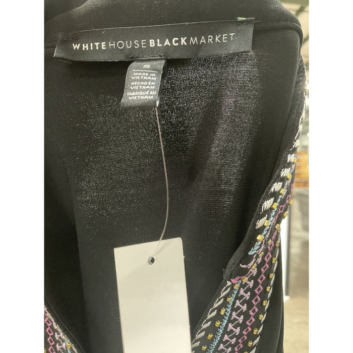 WHBM Black Midi Shift Dress