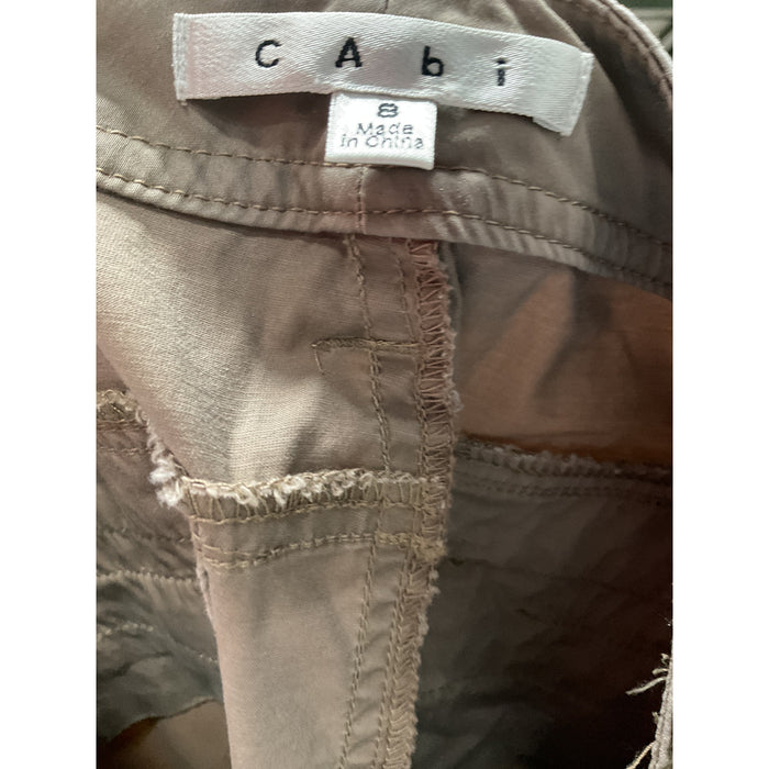 Cabi Women's Brown Ankle Pants Size 8