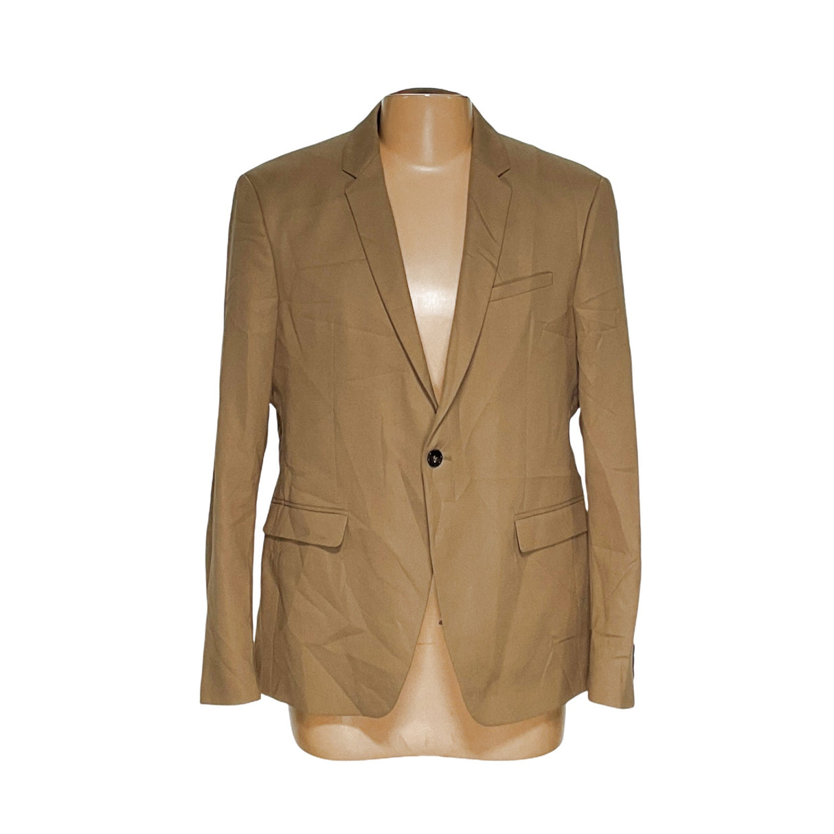 ZARA Men's Beige Blazer, Size 46