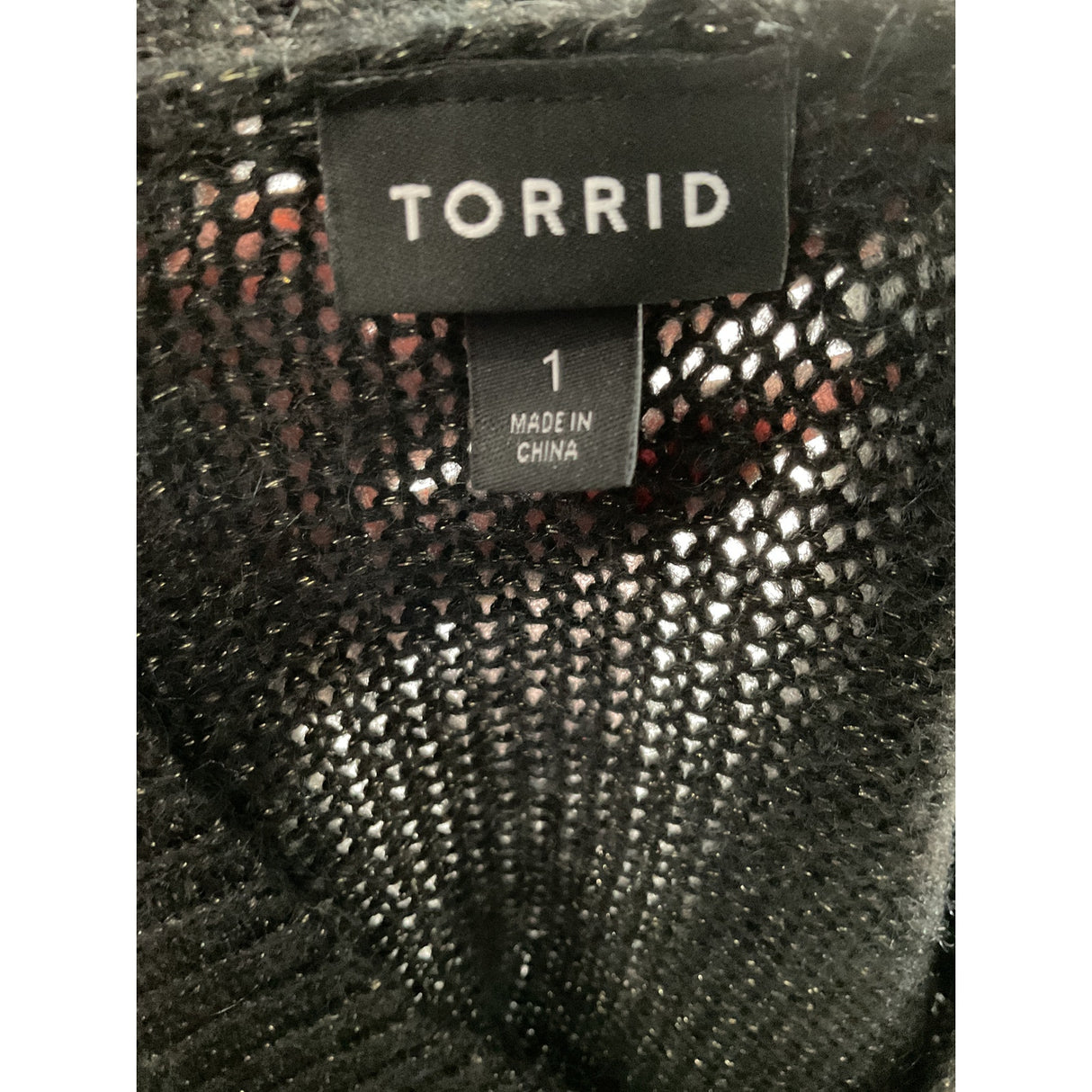 Torrid Black Plus Size Pullover Sweater