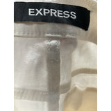 Express Ripped White Jeans - Size 0R