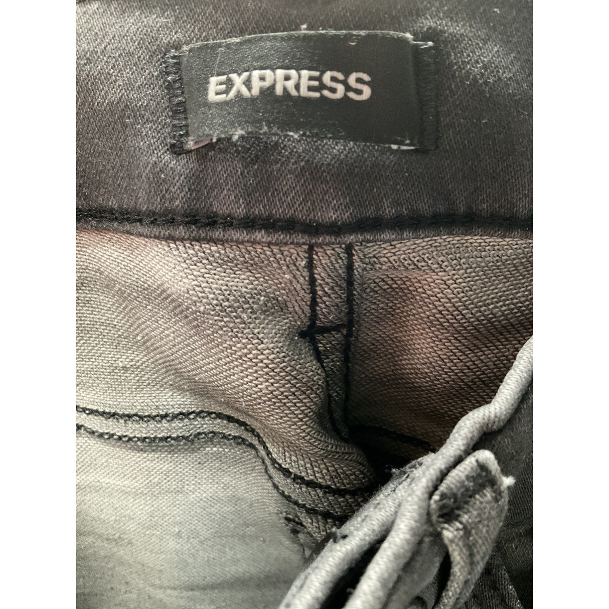 Express Women's Black Ankle Jeans