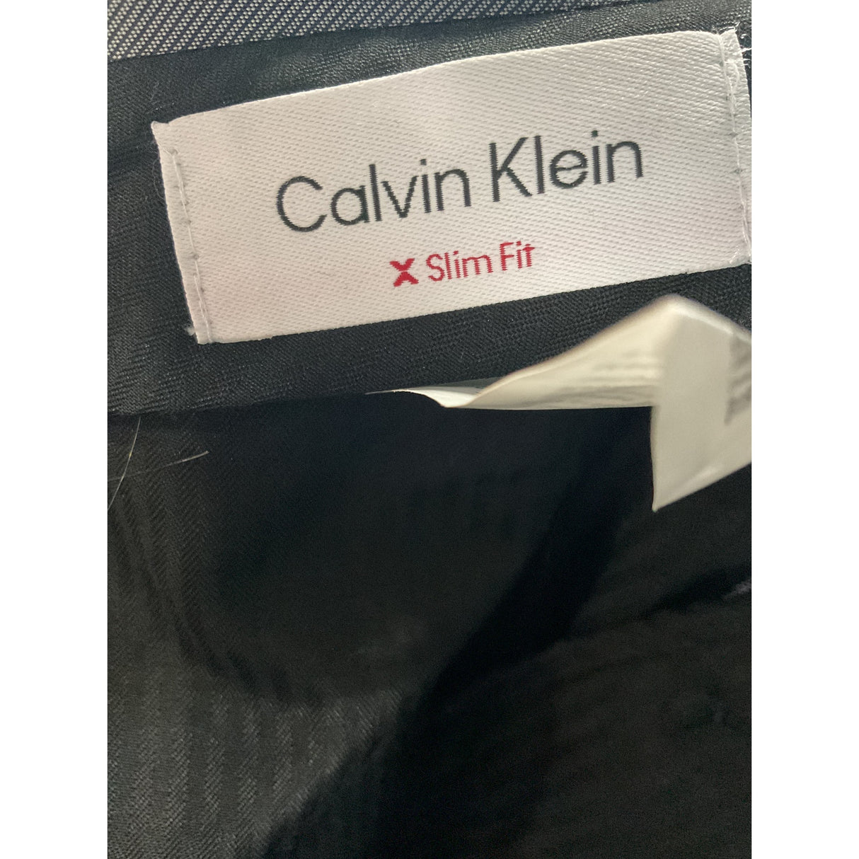 Calvin Klein Blue Plaid Dress Pants for Men 42x30