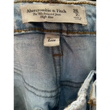 Abercrombie & Fitch Blue Ankle Jeans