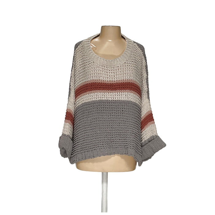 Pol Multicolor Women's Pullover Sweater