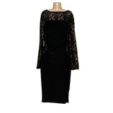 Lauren Ralph Lauren Black Lace Sheath Dress