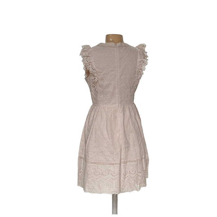 LOFT Cream Wrap Dress - Women's Size 10