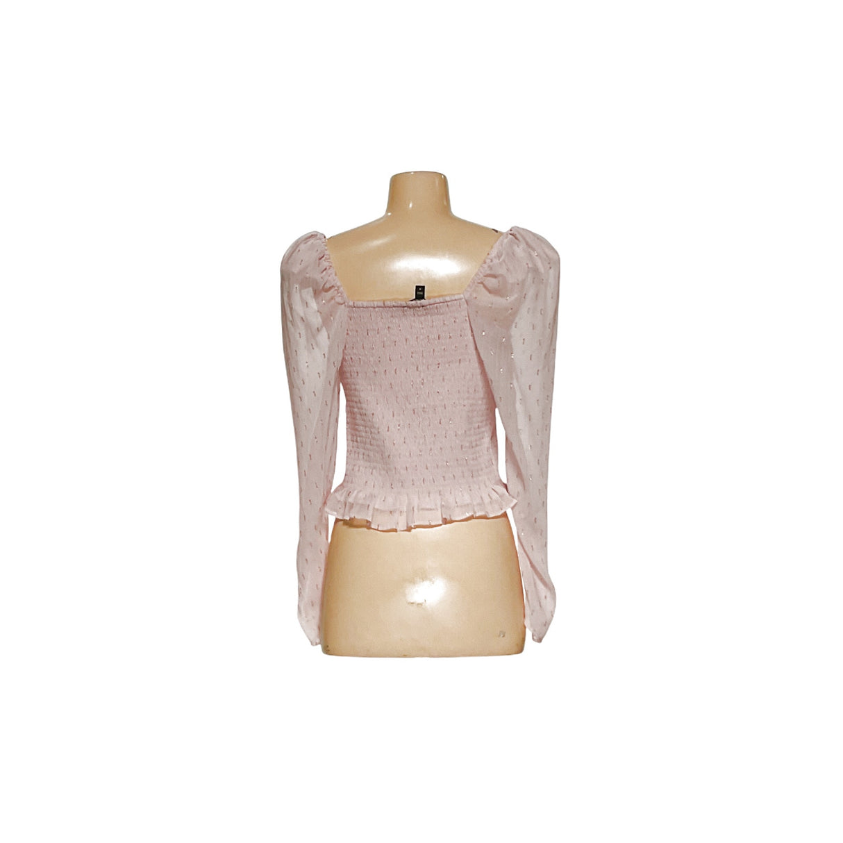 Express Pink Chiffon Blouse - Women's M