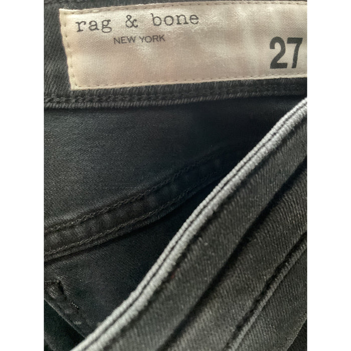 Rag & Bone Black Ankle Jeans Size 27