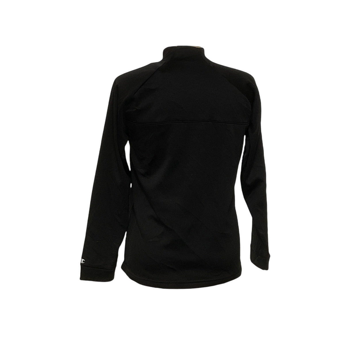 Champion Black Henley Sweatshirt - Men's L