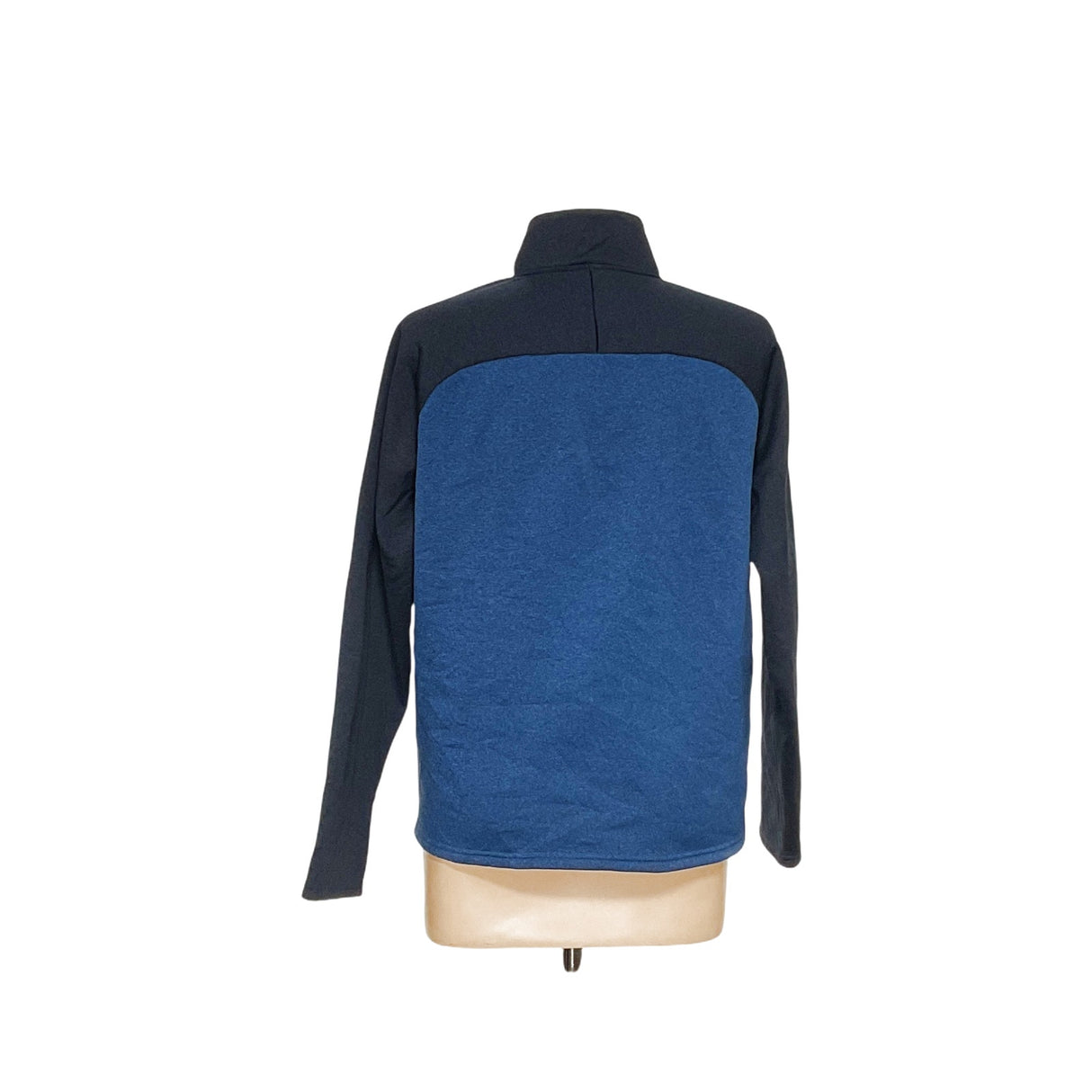 L.L. Bean Blue Henley Sweatshirt