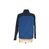 L.L. Bean Blue Henley Sweatshirt