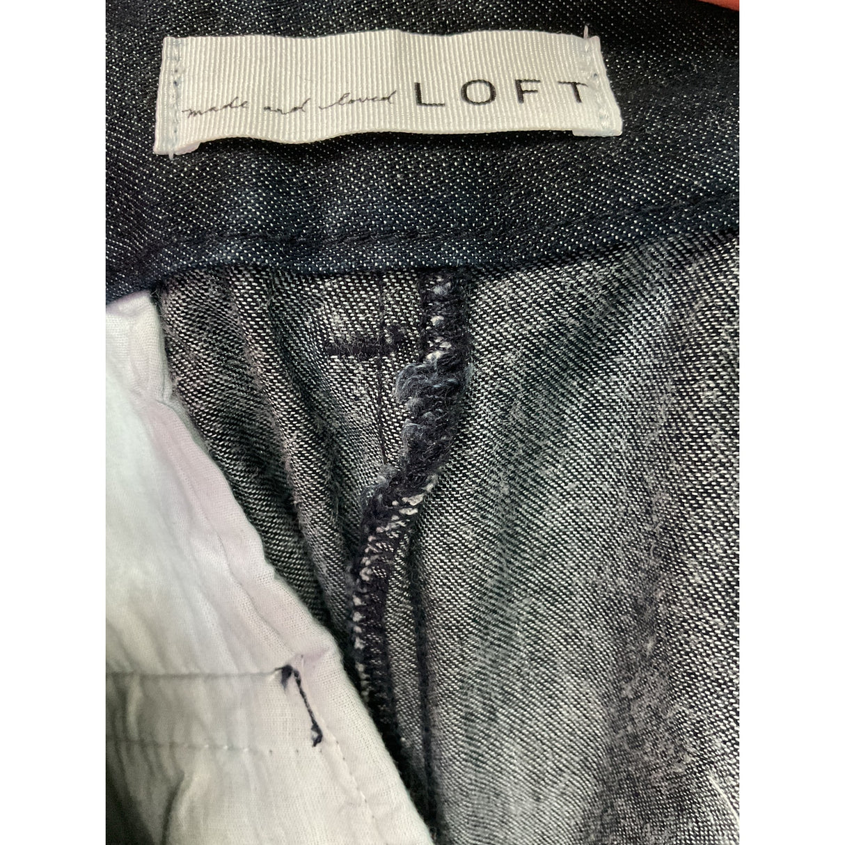 LOFT Blue Sailor Shorts
