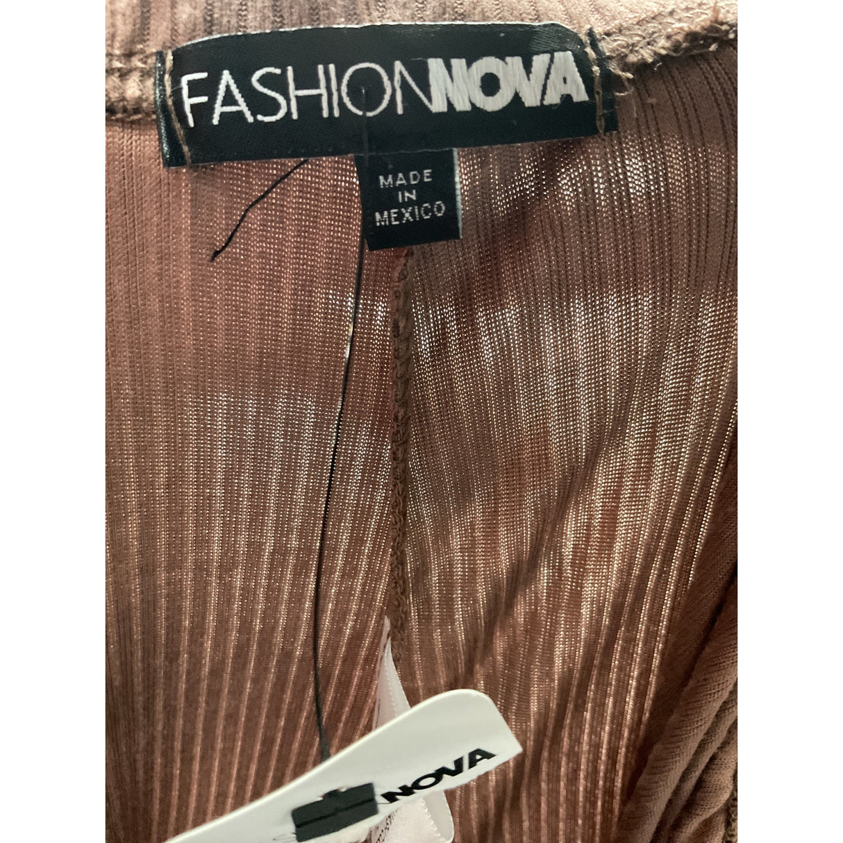 2X Fashion Nova Brown Sweatpants