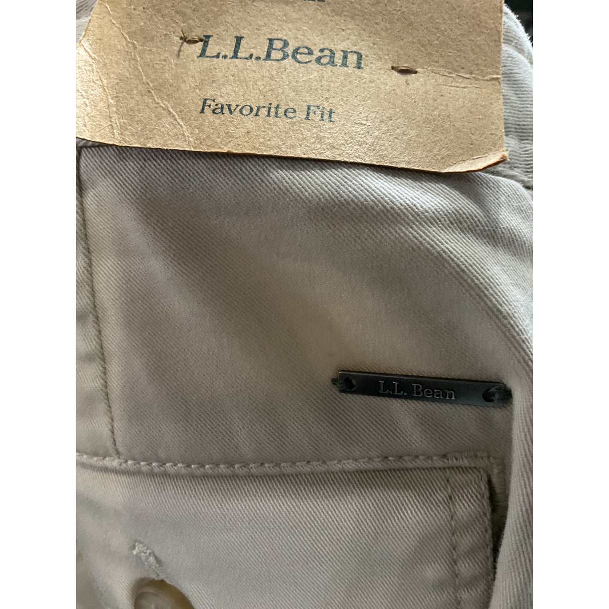 L.L. Bean Beige 14T Ankle Pants