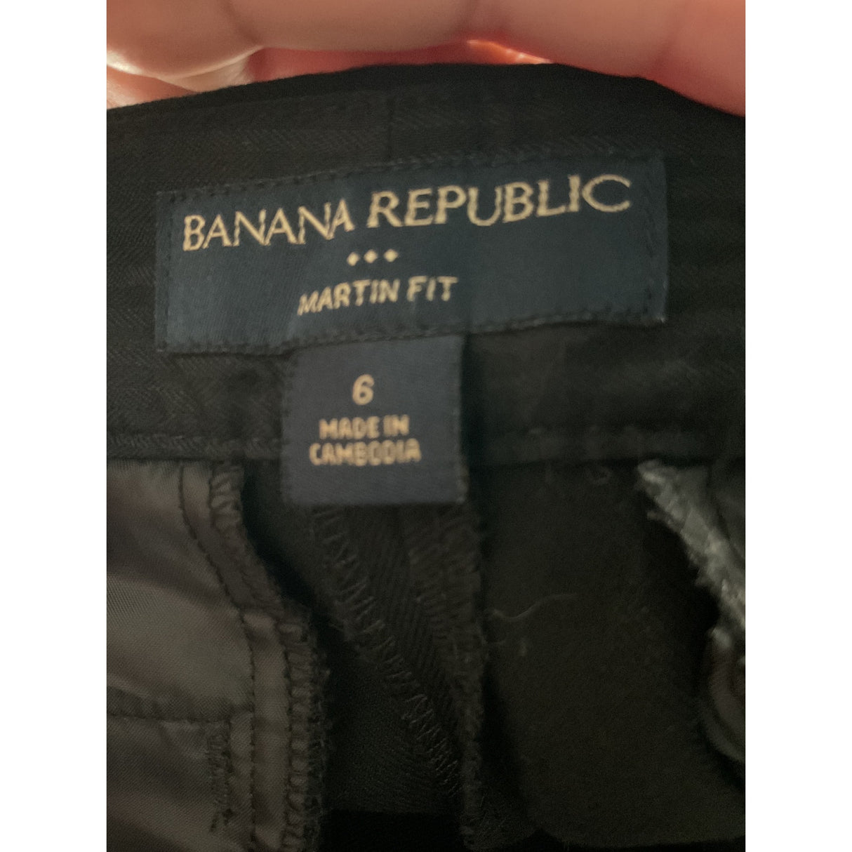 Banana Republic Dress Pants Black Size 6