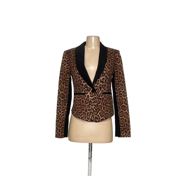 BCBGMAXAZRIA XS Multicolor Blazer