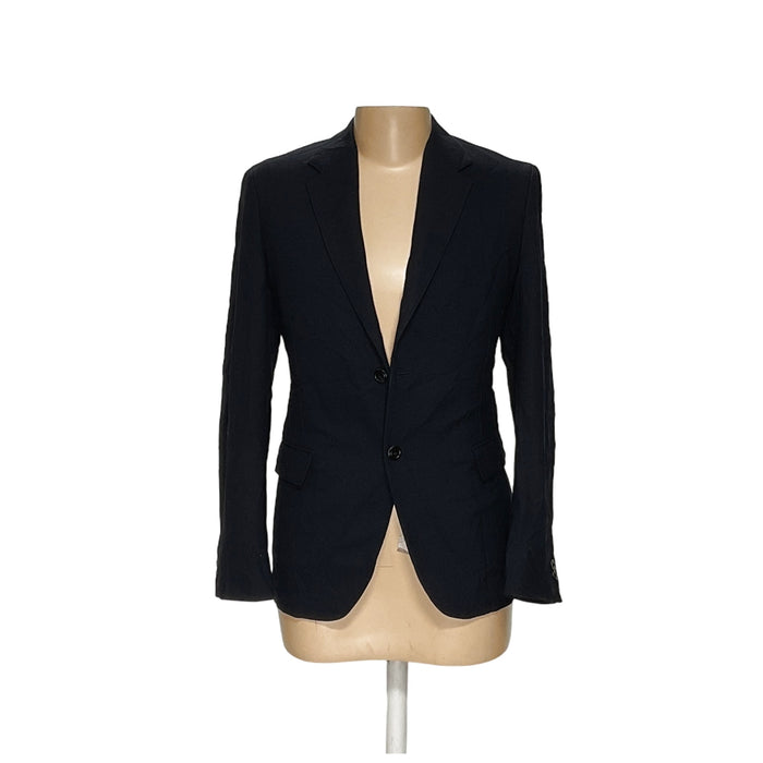 BLUE ZARA M BASIC BLAZER