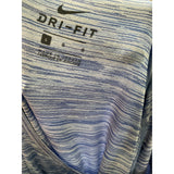 Nike Blue Men's Polyester T-Shirt L