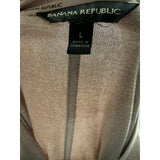 Banana Republic Brown Rayon Blouse size L