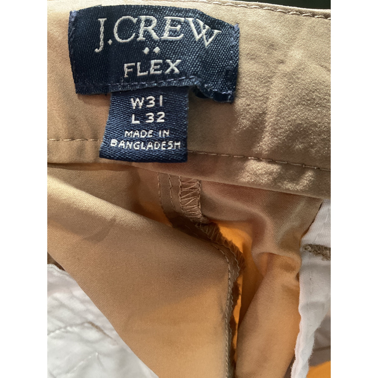 J. Crew Men's Beige Ankle Pants Size 31