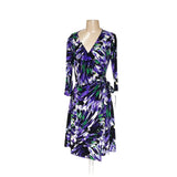 Tahari Wrap Midi Dress - Size 4