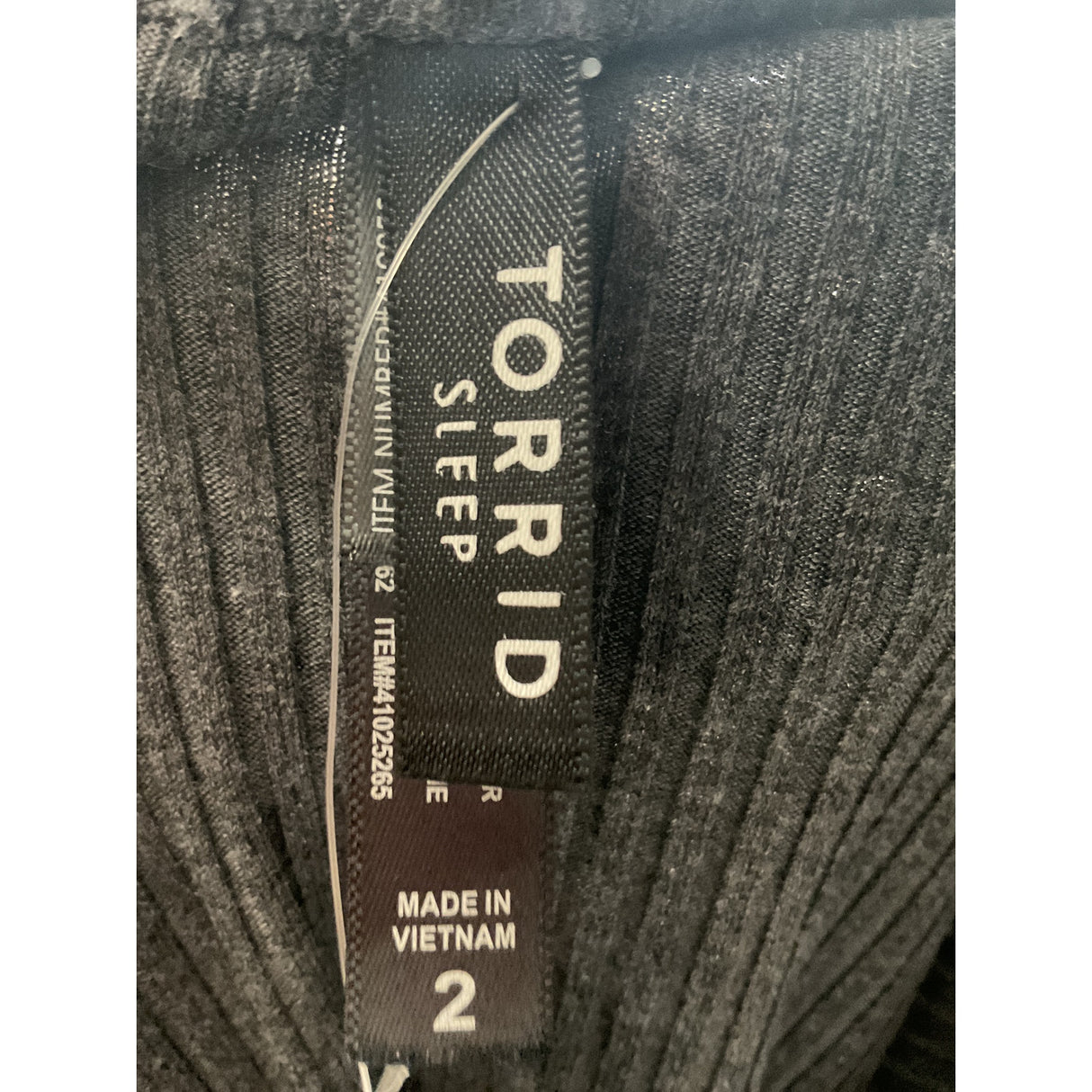 TORRID Gray Striped Bodycon Dress - Size 2