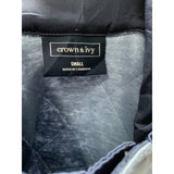 Crown & Ivy Men's Blue Henley Sweater
