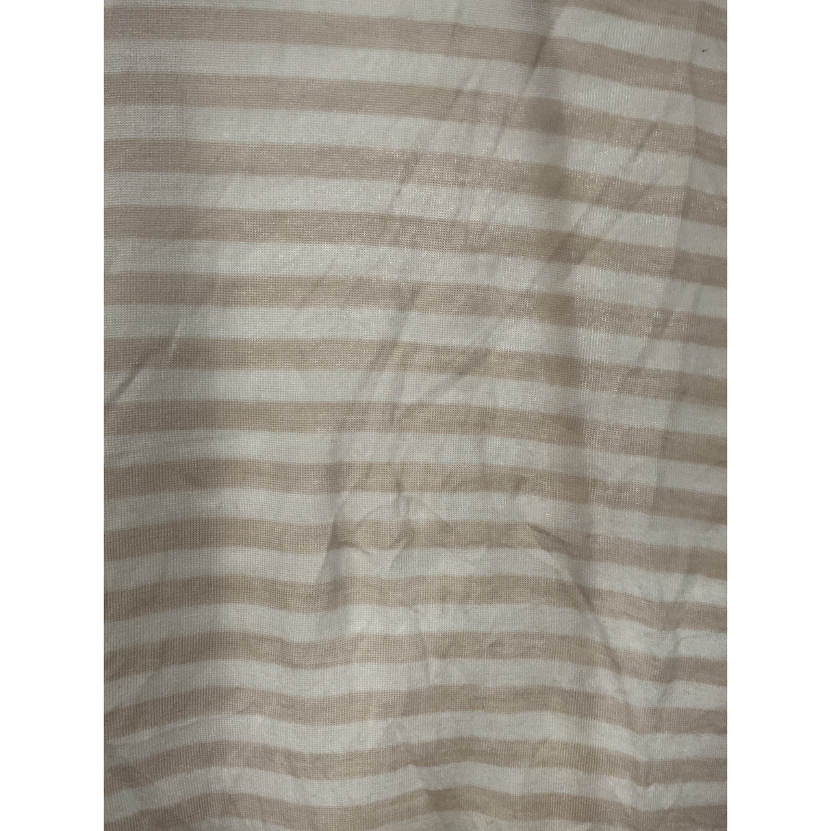 Banana Republic White Modal Striped Blouse, Size M