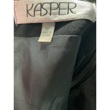 Kasper black A-line skirt - size 8P