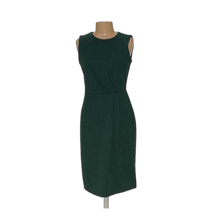 Calvin Klein Green Sheath Dress - Size 8