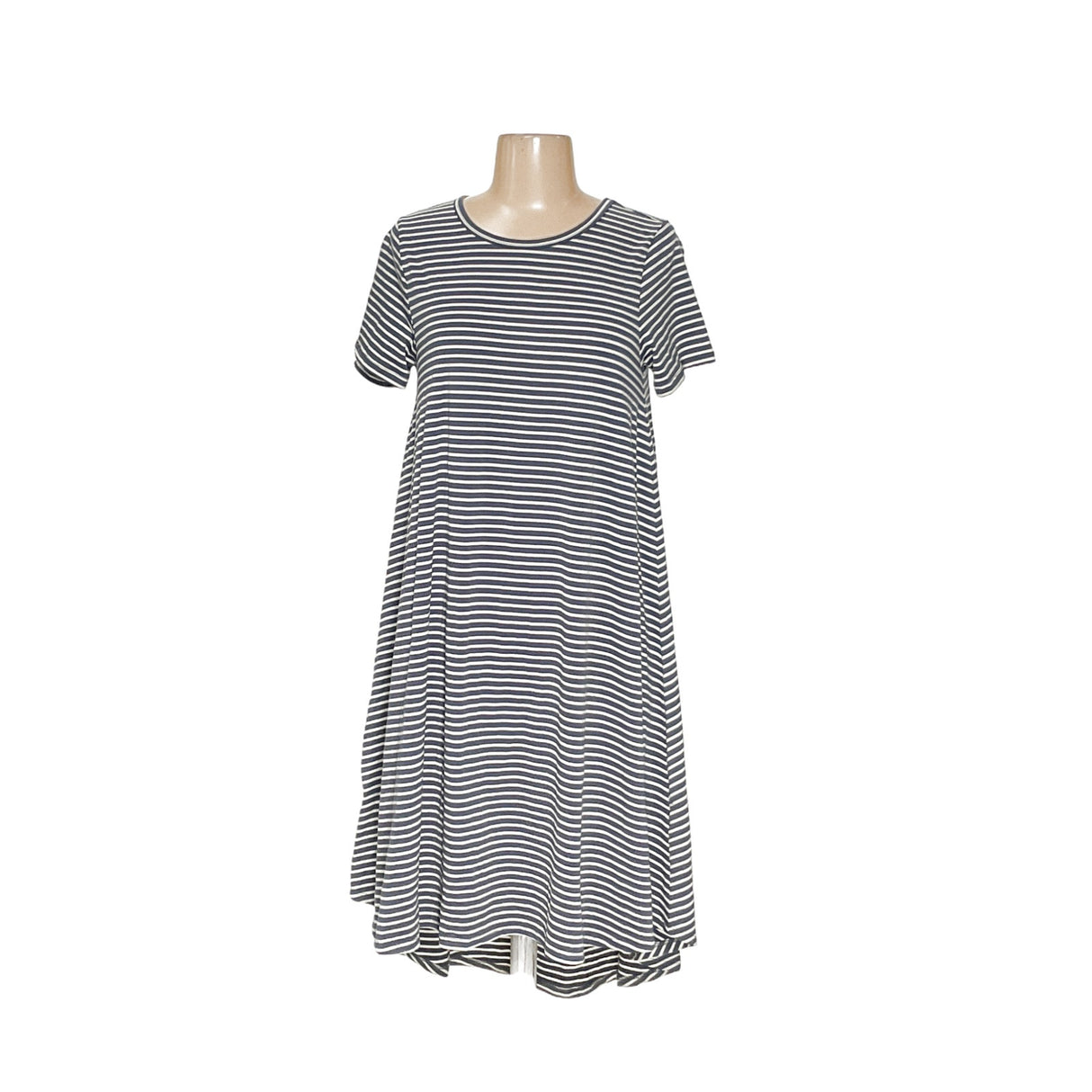 Lularoe Gray Hi-Low Shift Dress