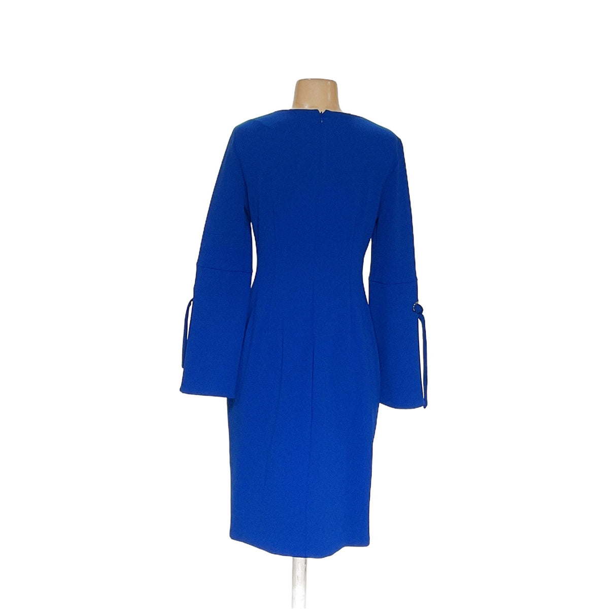 Calvin Klein Blue Midi Sheath Dress