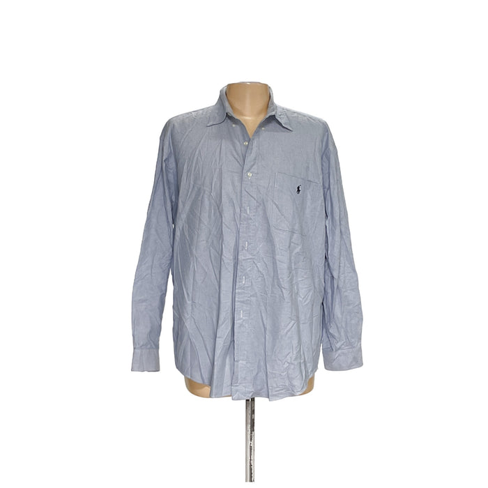 RL Men's Blue L Button-Up Shirt