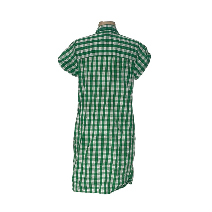 J. Crew Green Midi Shift Dress - Size M