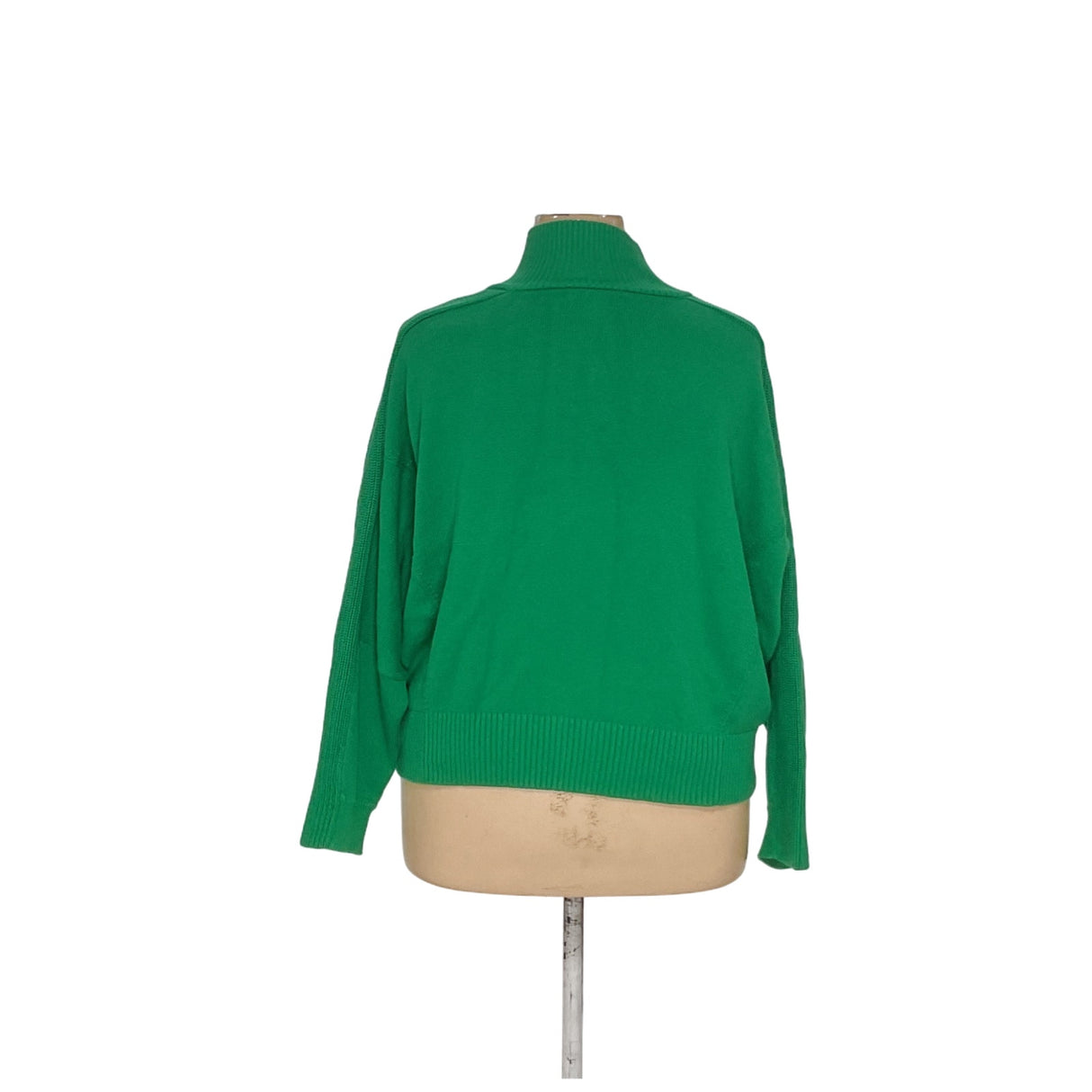 Tommy Hilfiger Green Cotton Pullover Sweater, XL